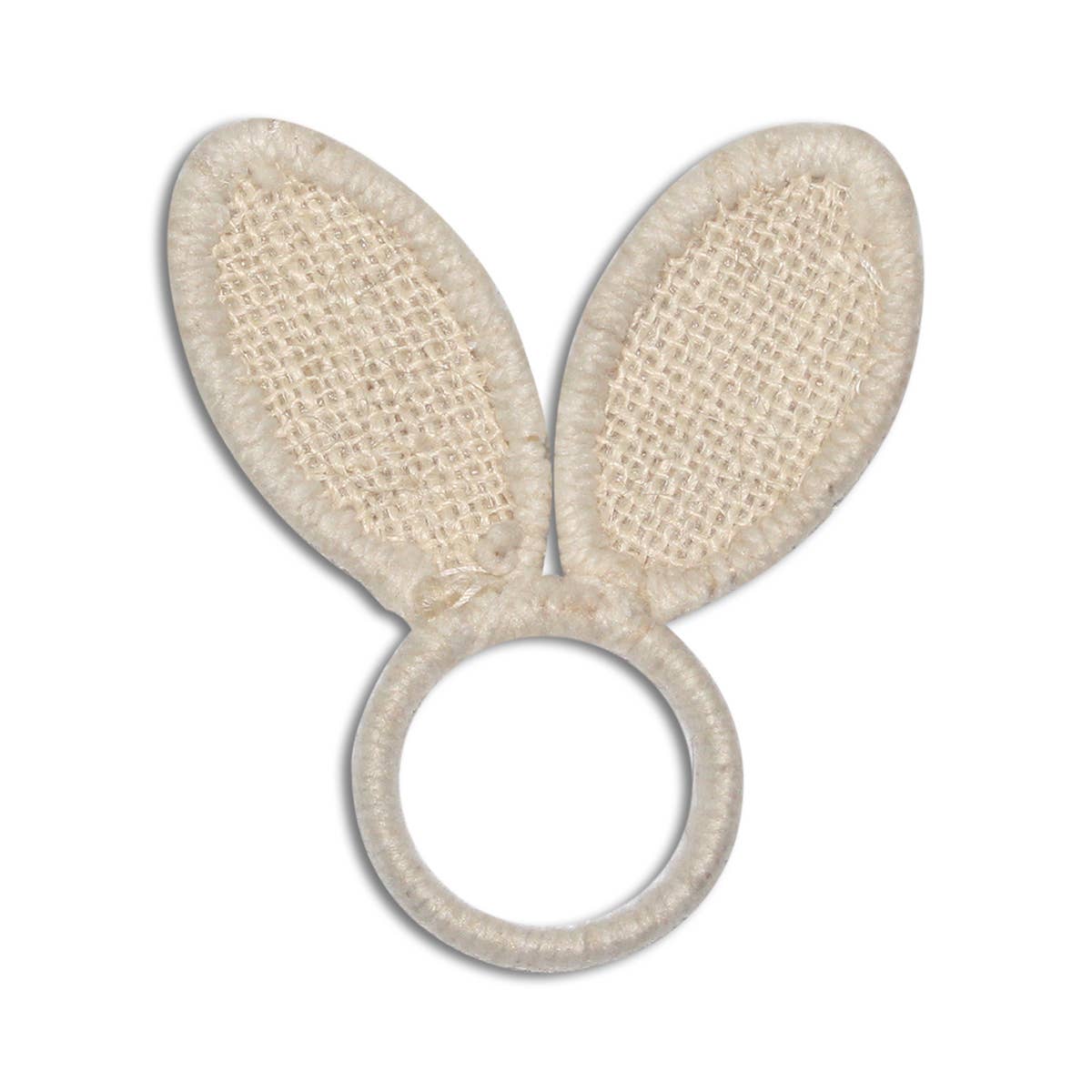 Jute Bunny Ear Napkin Ring