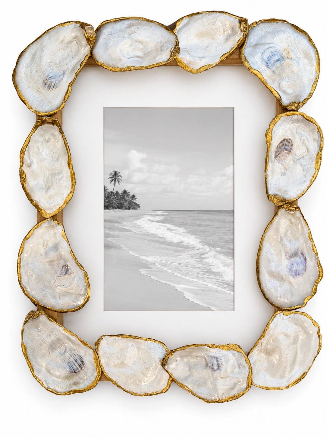 Handmade Pearl Oyster Frame 5x7