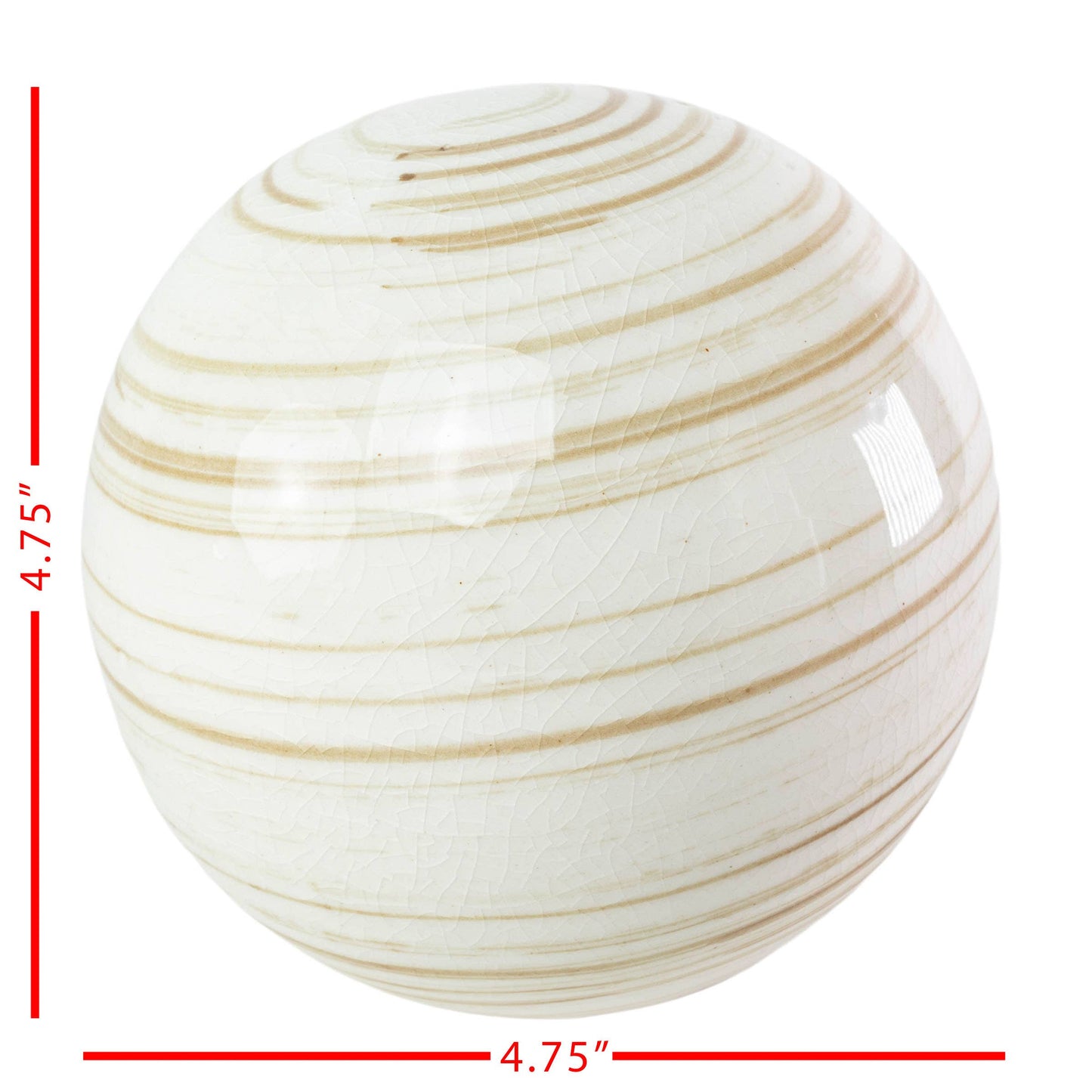Crackle Glazed Ball