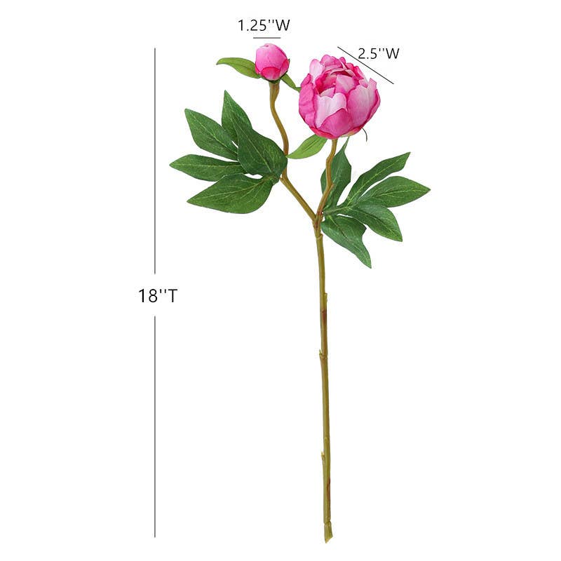 Faux Spring Peony