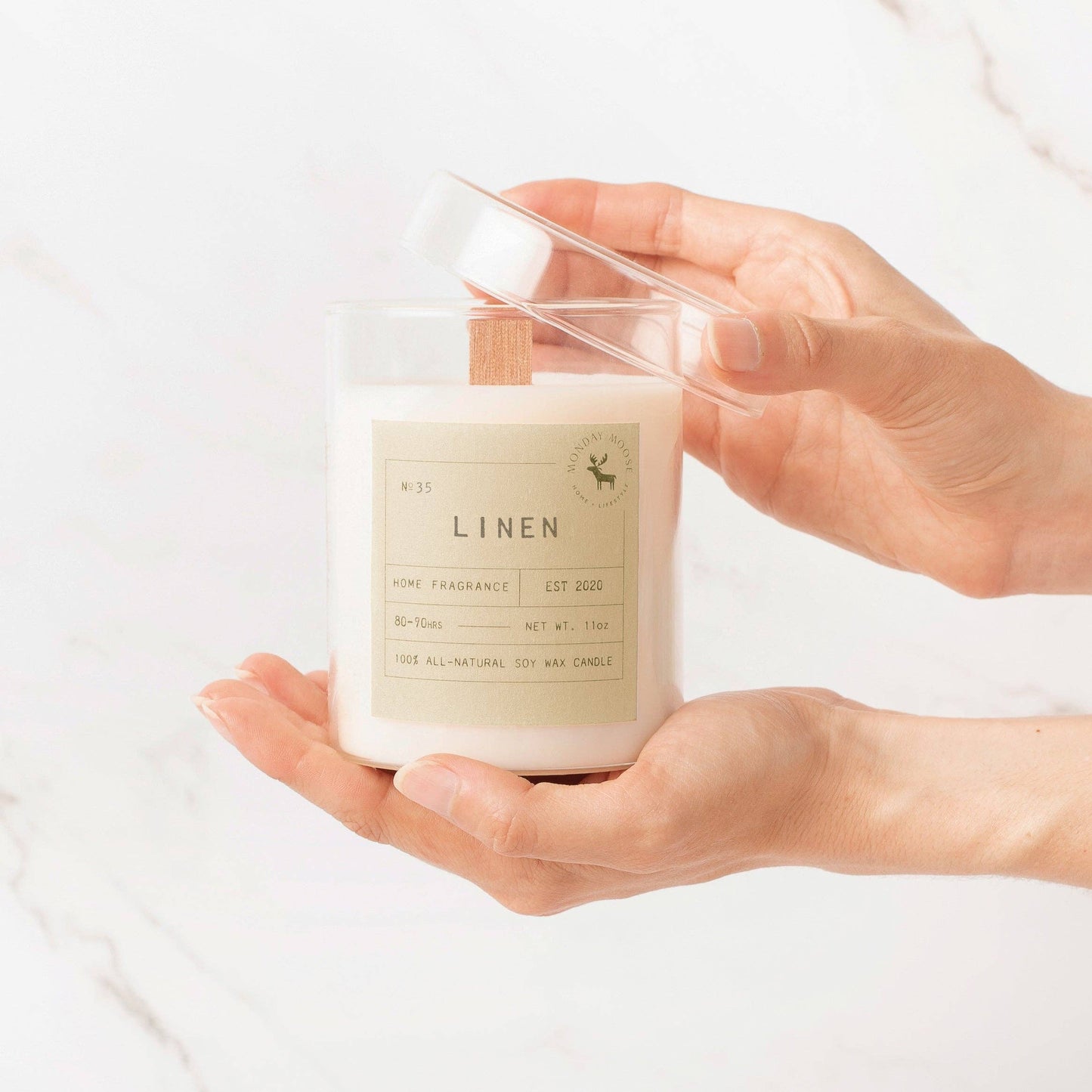 Sun Candle N. 35 (Linen, 11 oz.)