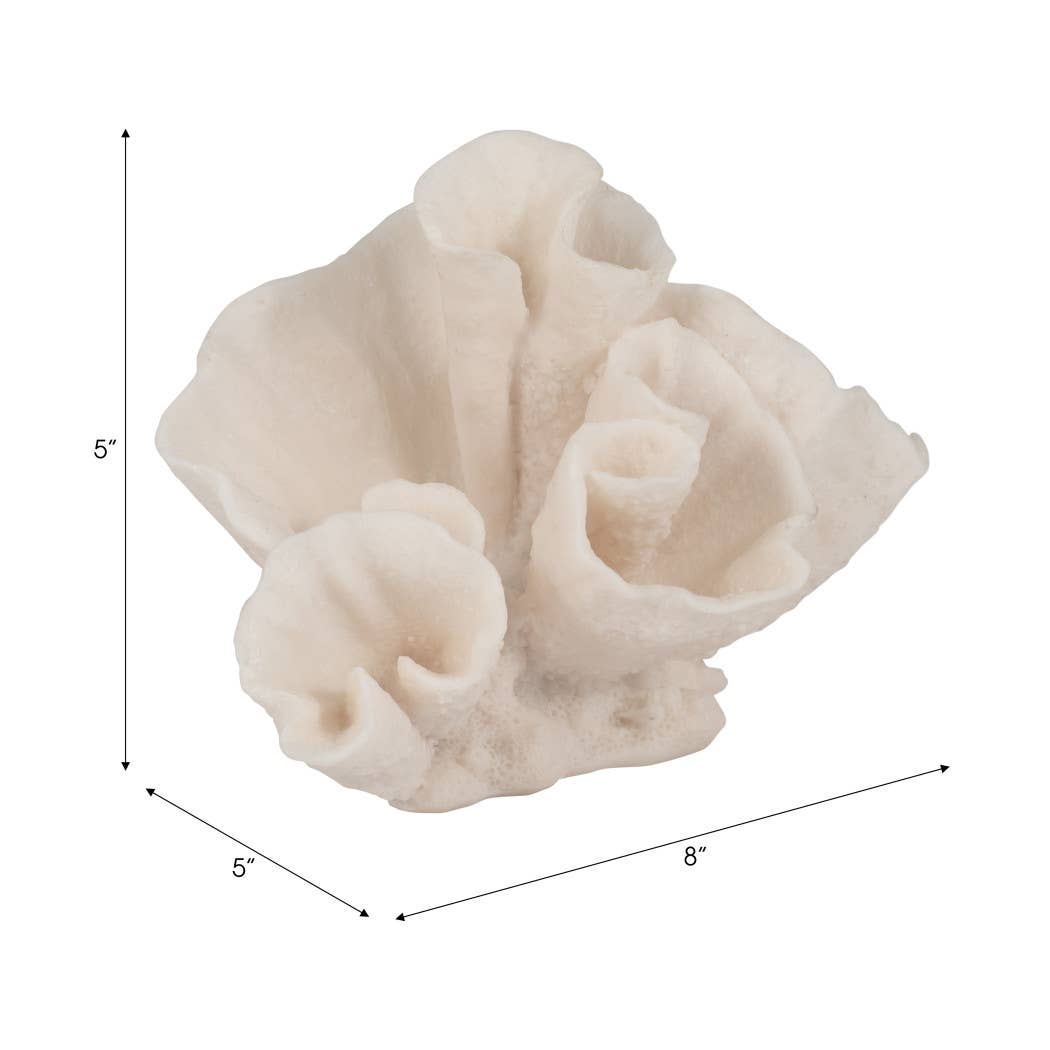 Small Coastal Coral Decor