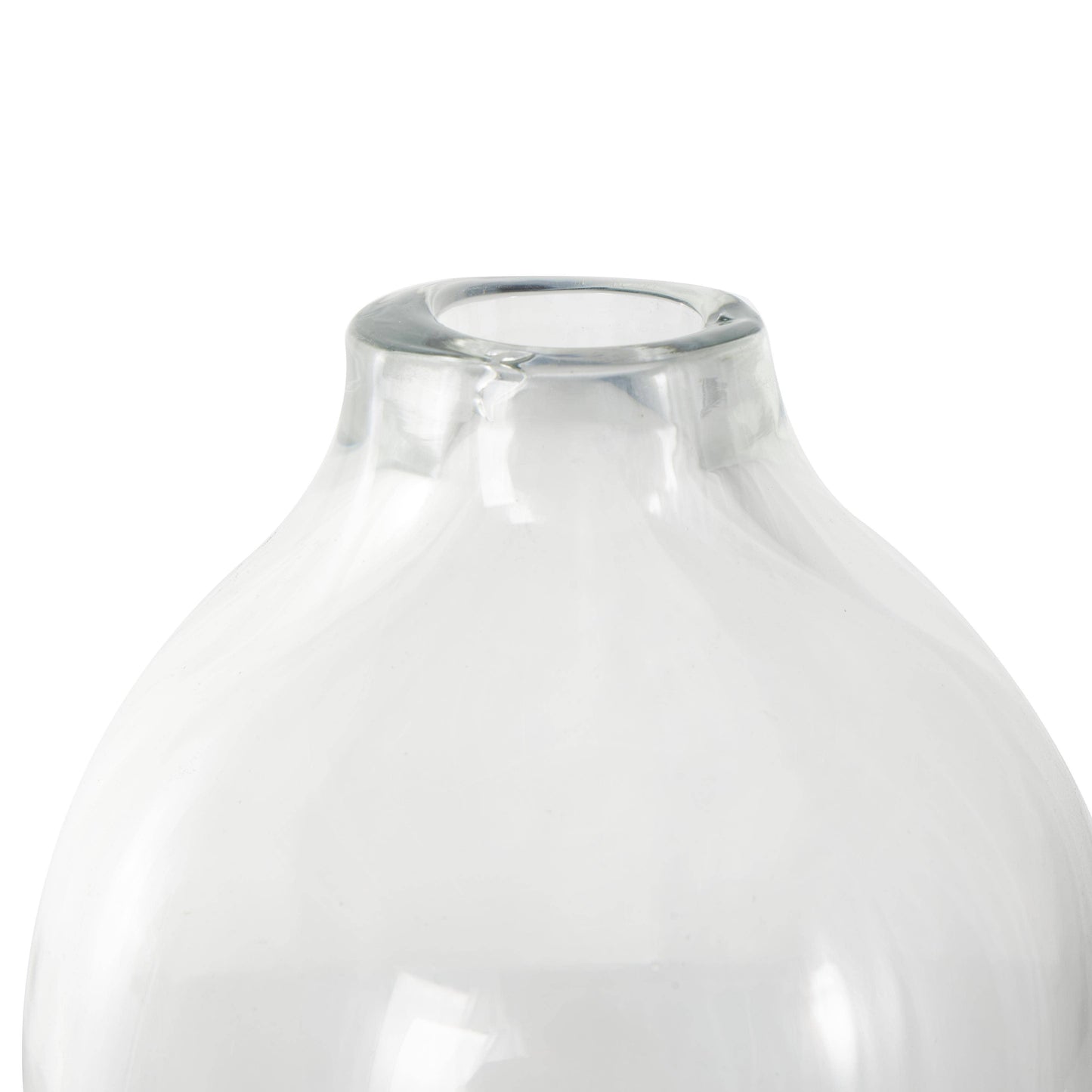 Coastal Dark Blue Glass Vase