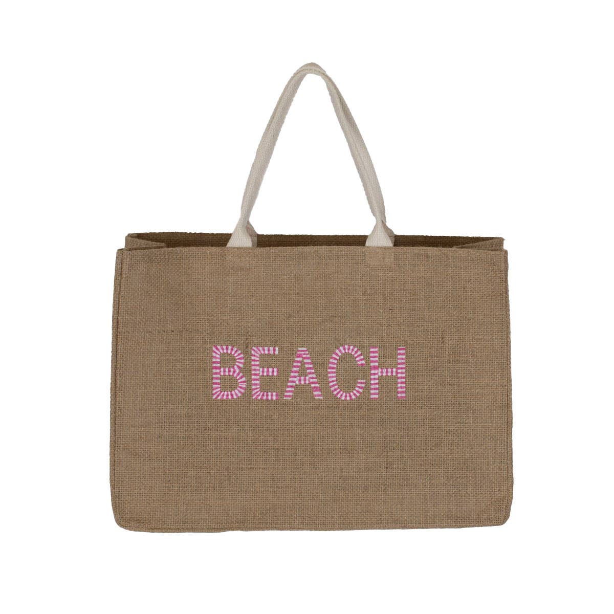 Beach Sands Tote Natural/Pink