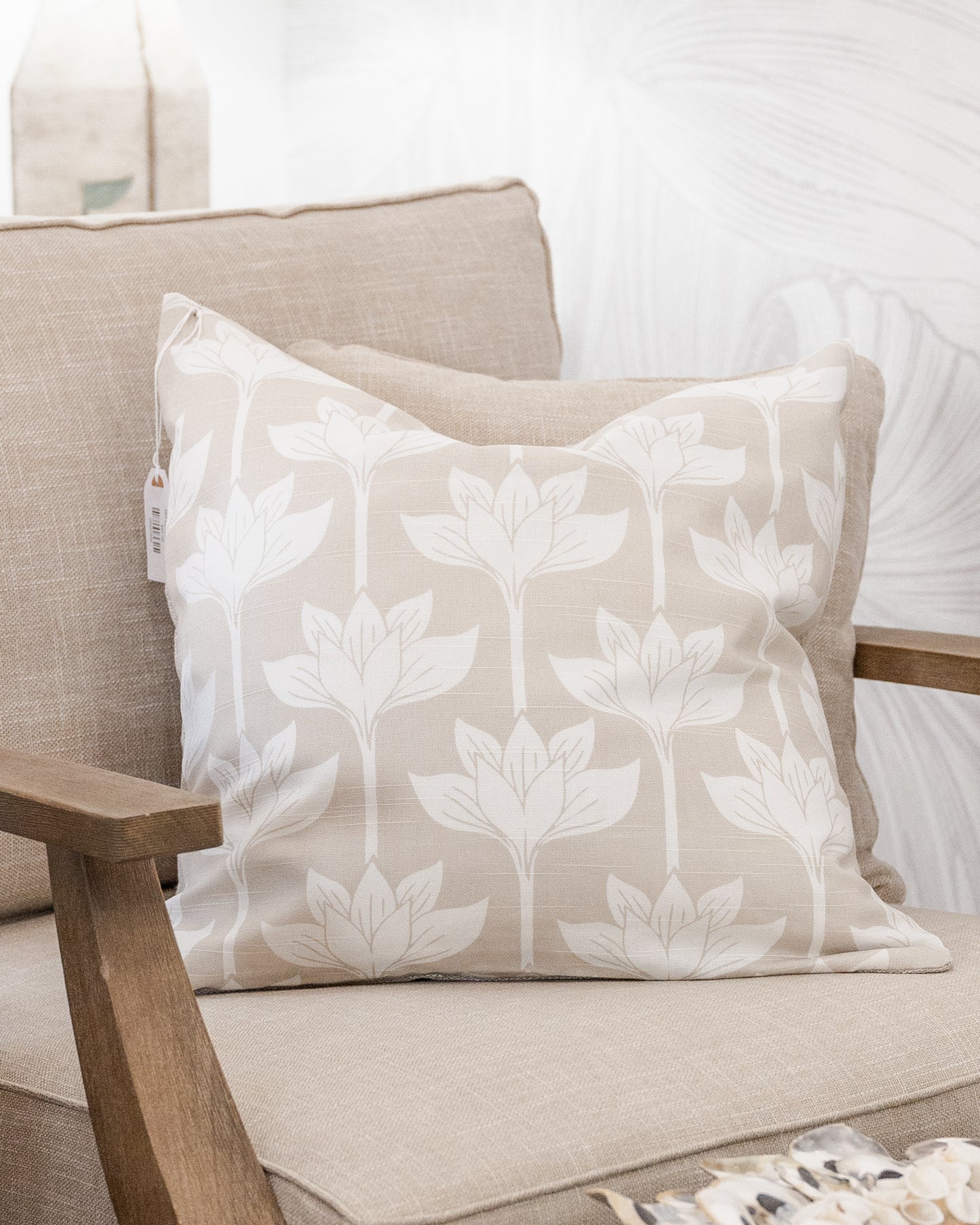 Lotus Flower Pillow Cover