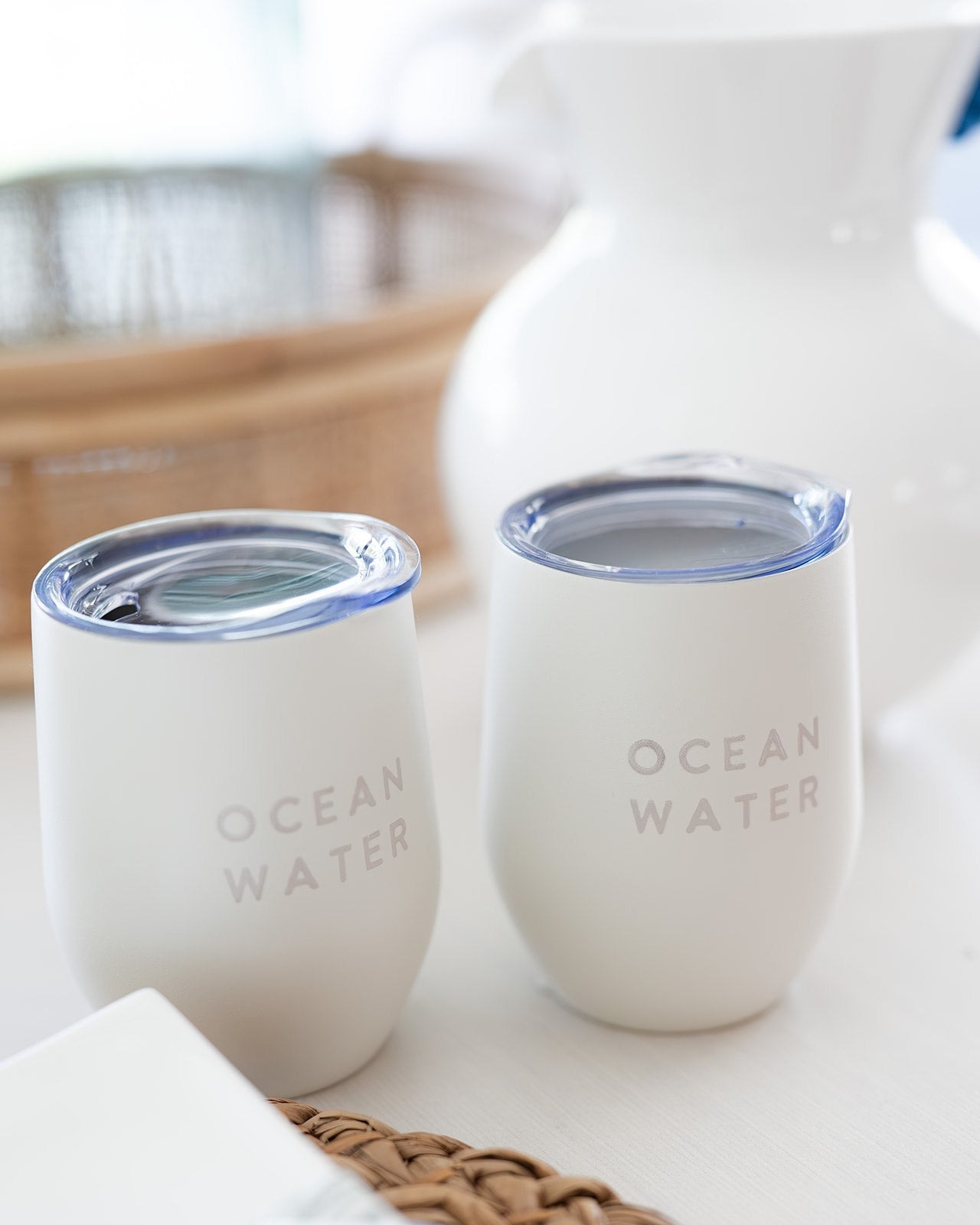Stainless Wine Tumbler - Ocean Water