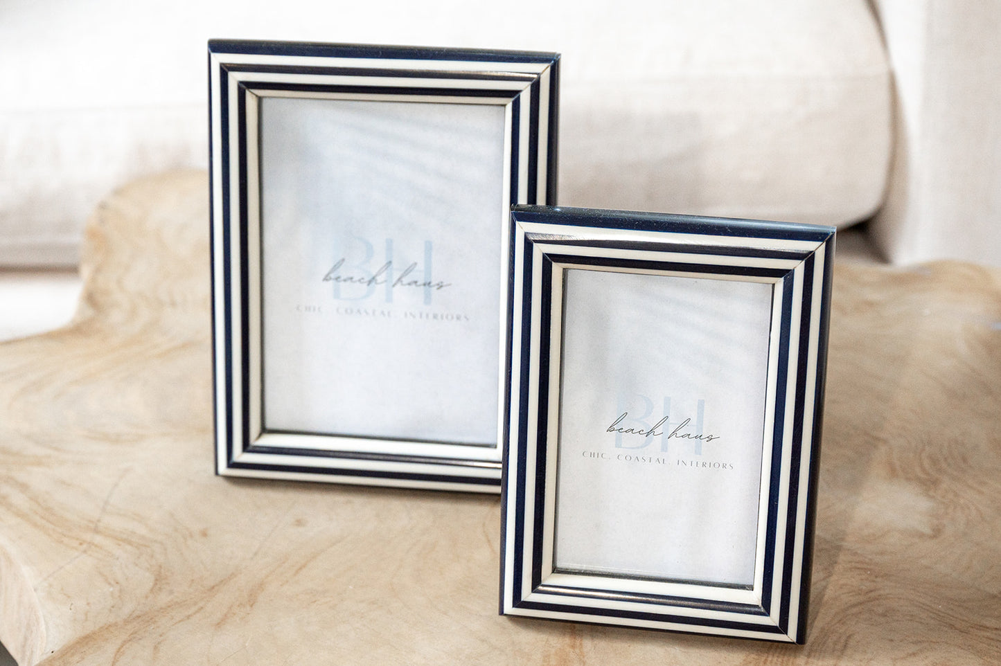 Nautical Stripe Photo Frame