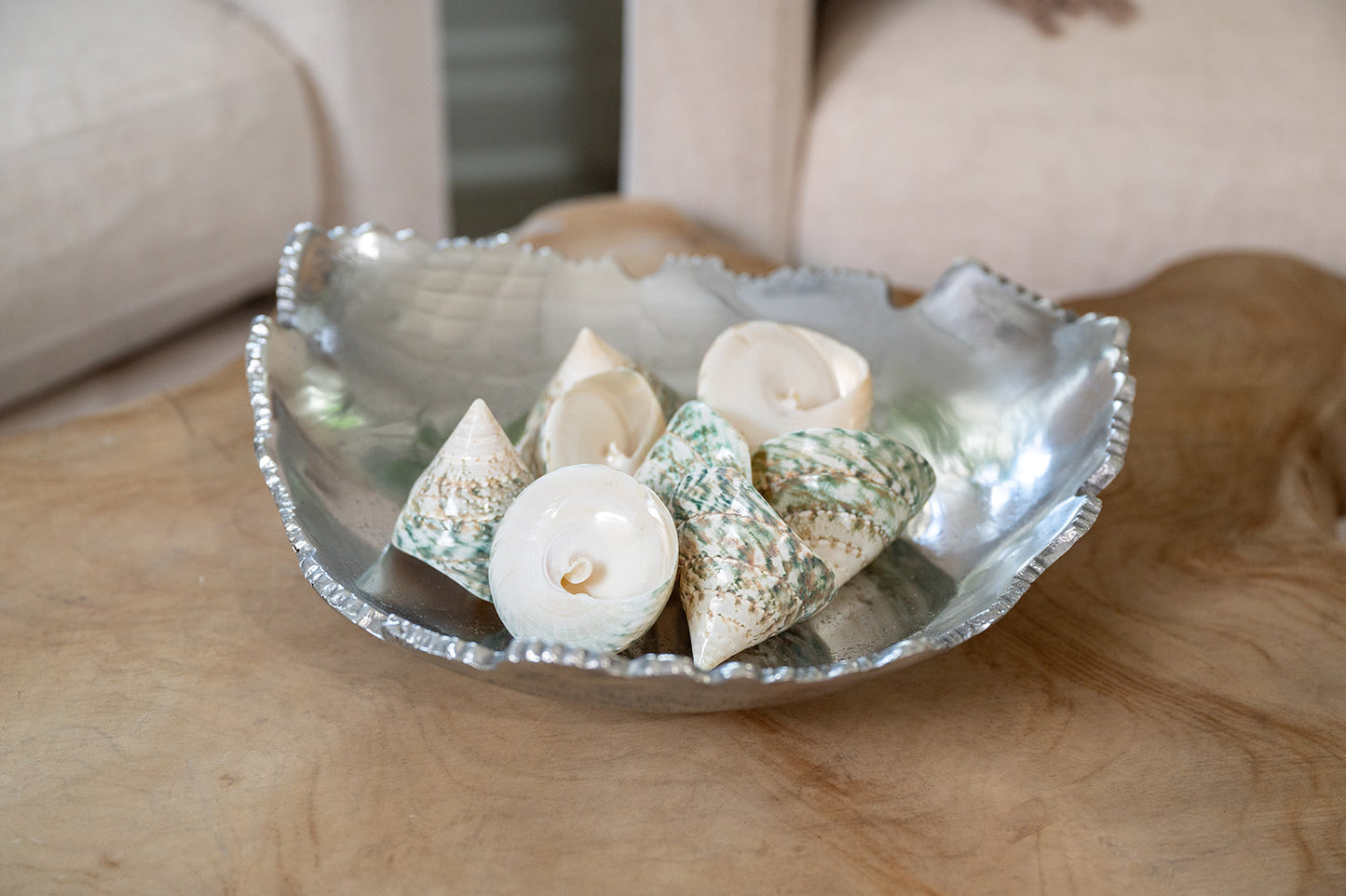Floral Silver Bowl