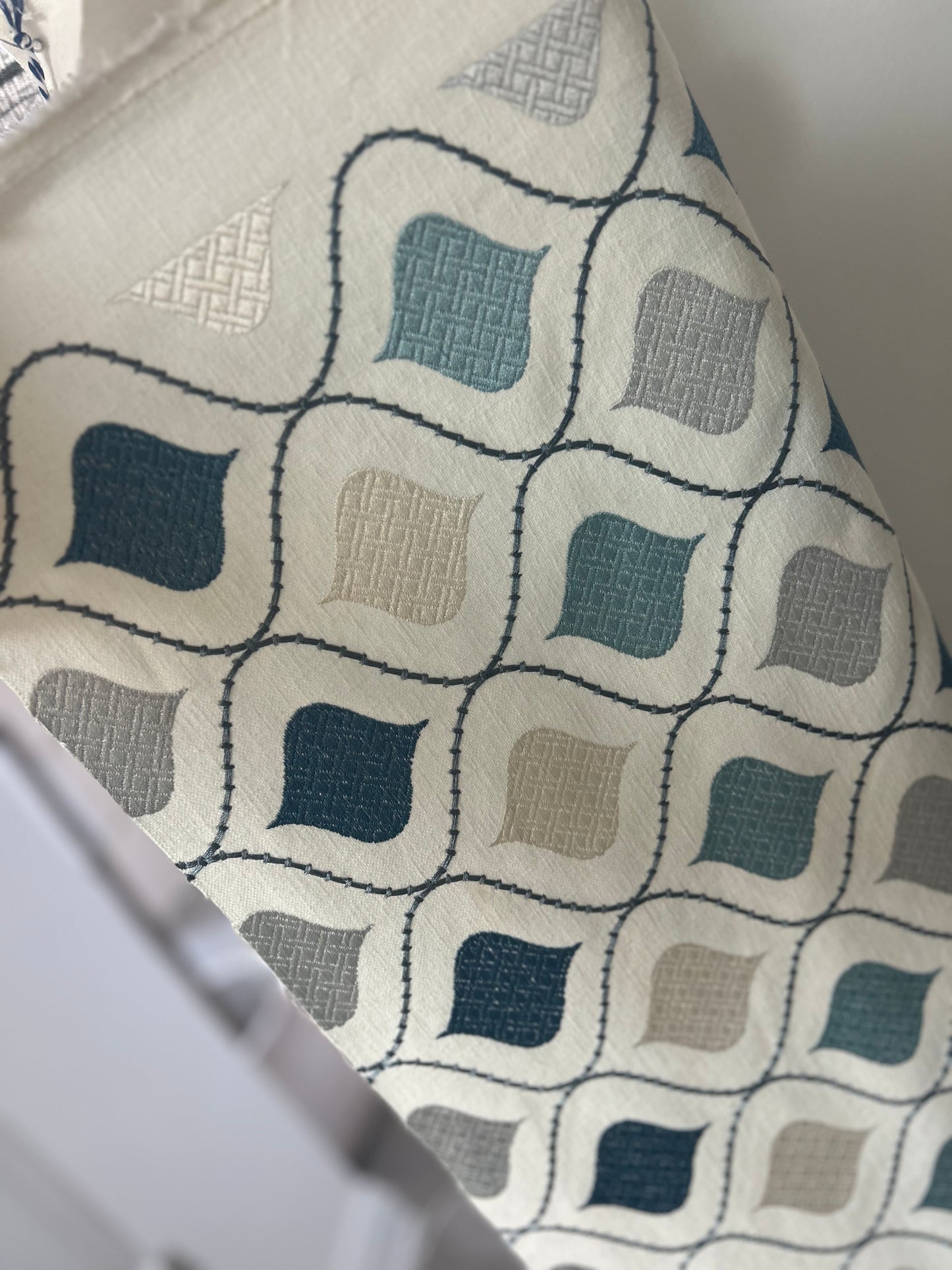 Ogee Embroidered Fabric