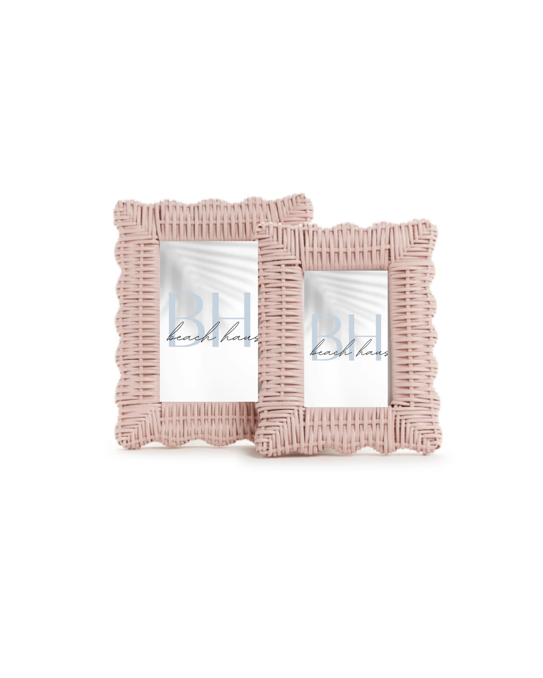 Wicker Weave Photo Frame