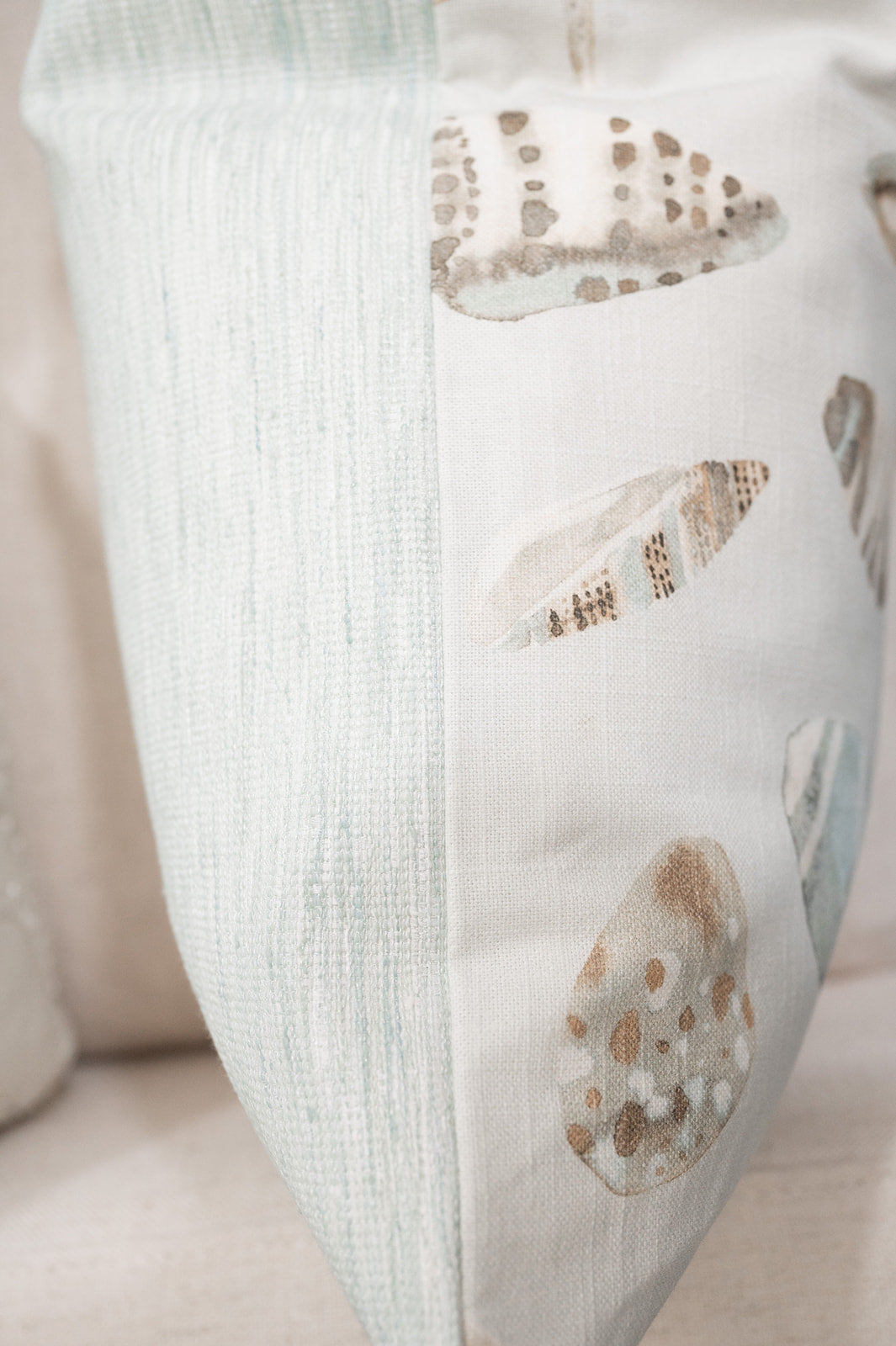 Pastel Shell Pillow Cover