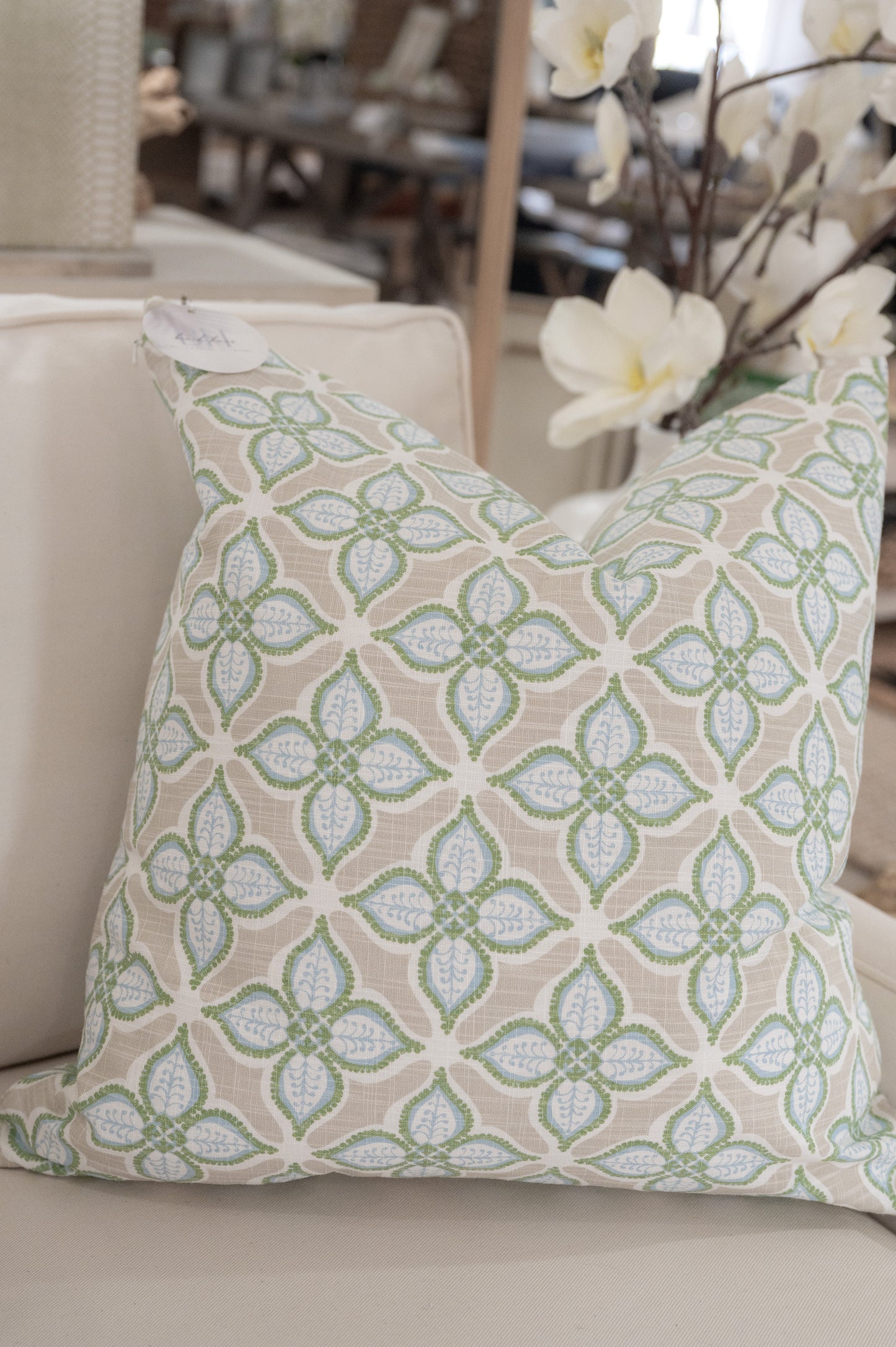Sanibel Lotus Pillow Cover