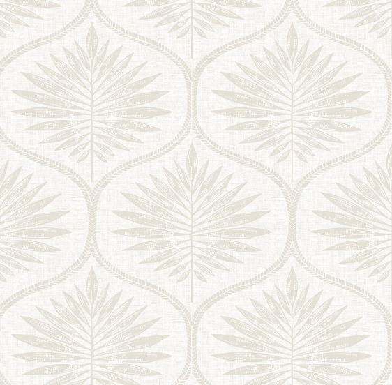 Modern Palm Motif Wallpaper