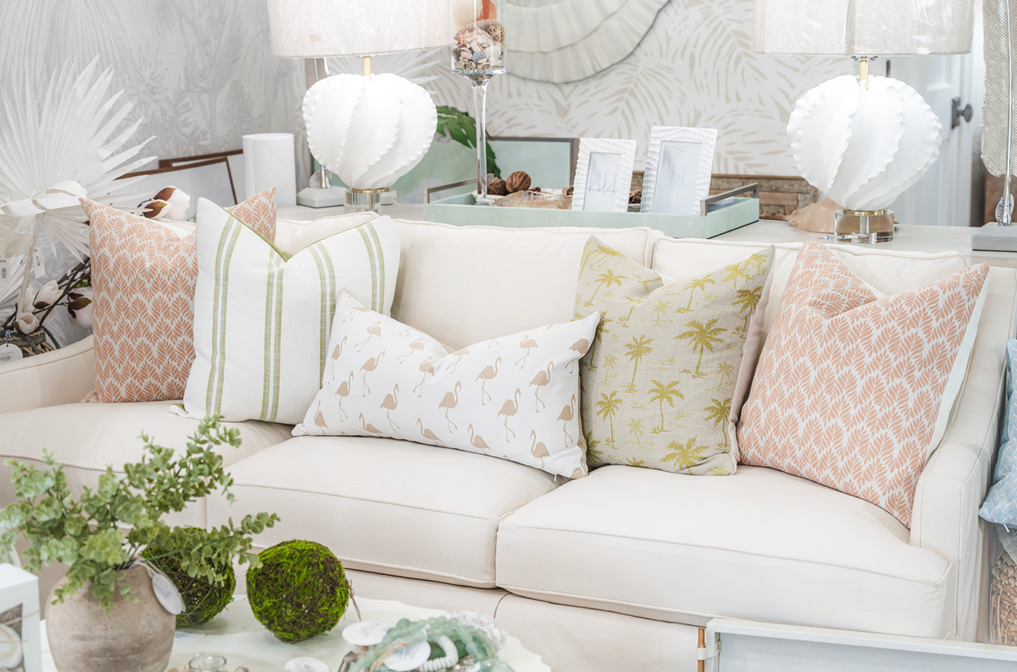 Coral Limpet Indoor/ Outdoor Pillow Cover