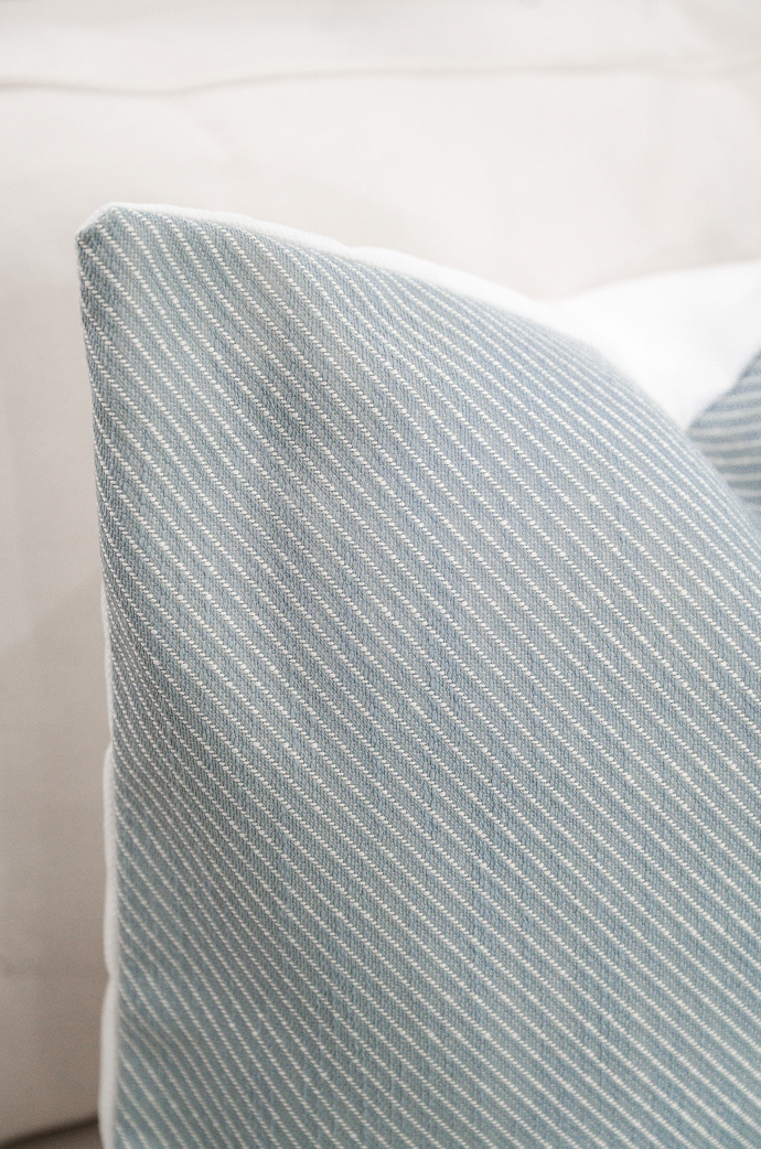 Ocean Stripe Pillow Cover