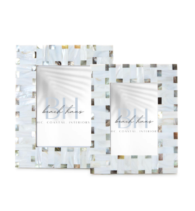 Mother of Pearl Shell Photo Frame