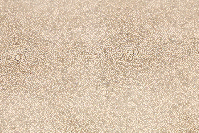 Cream Shagreen Box
