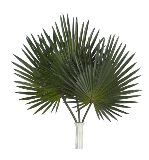 Faux Green Palm Stem