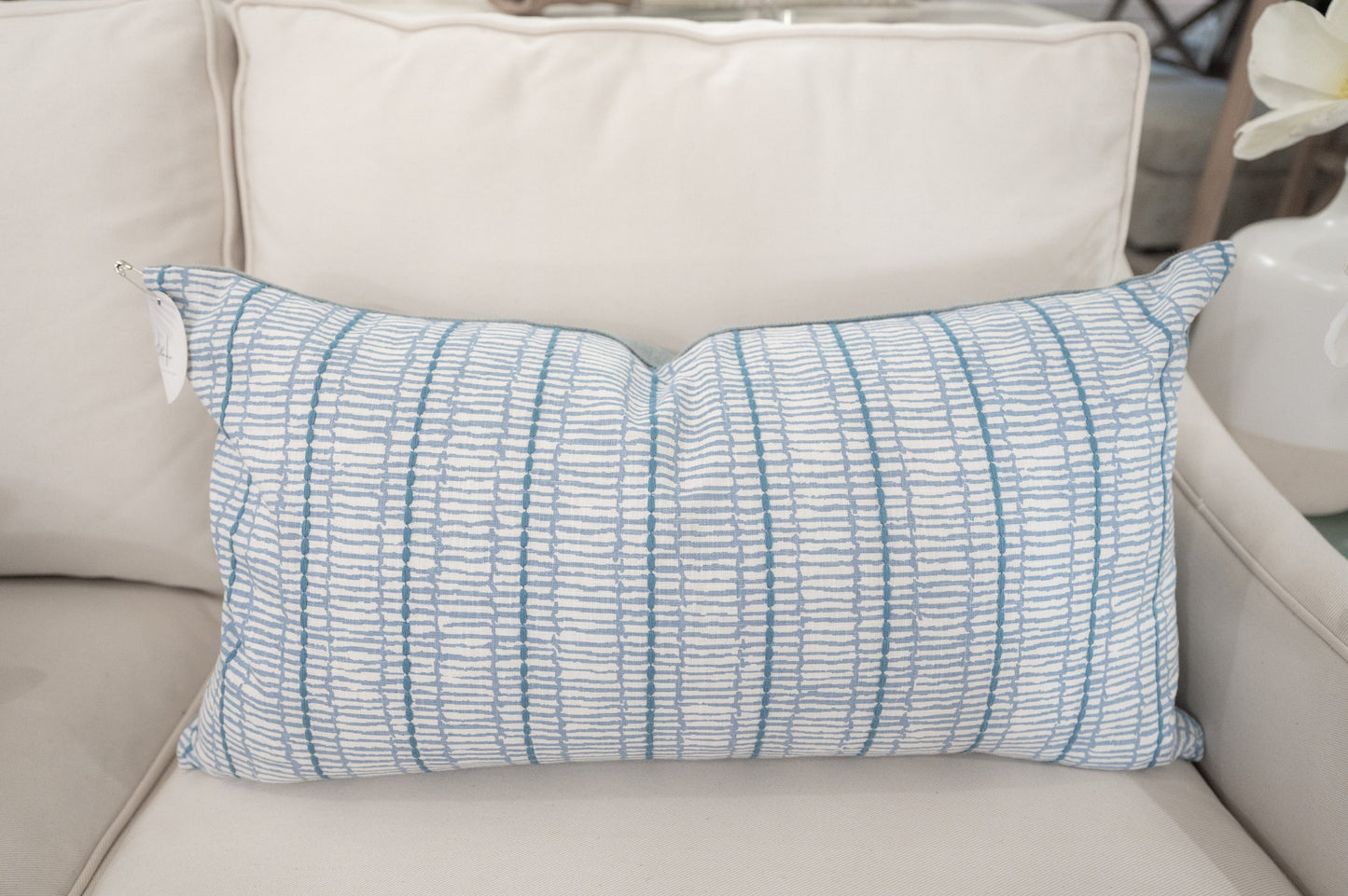 Seaside Stripe Pillow Cover