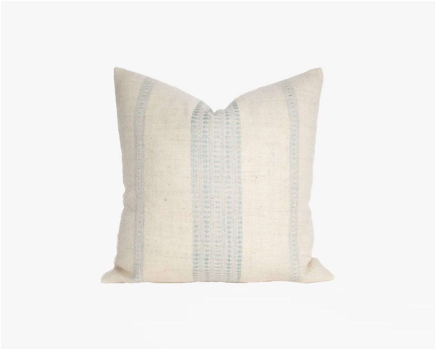 Ivory & Sky Pillow Cover
