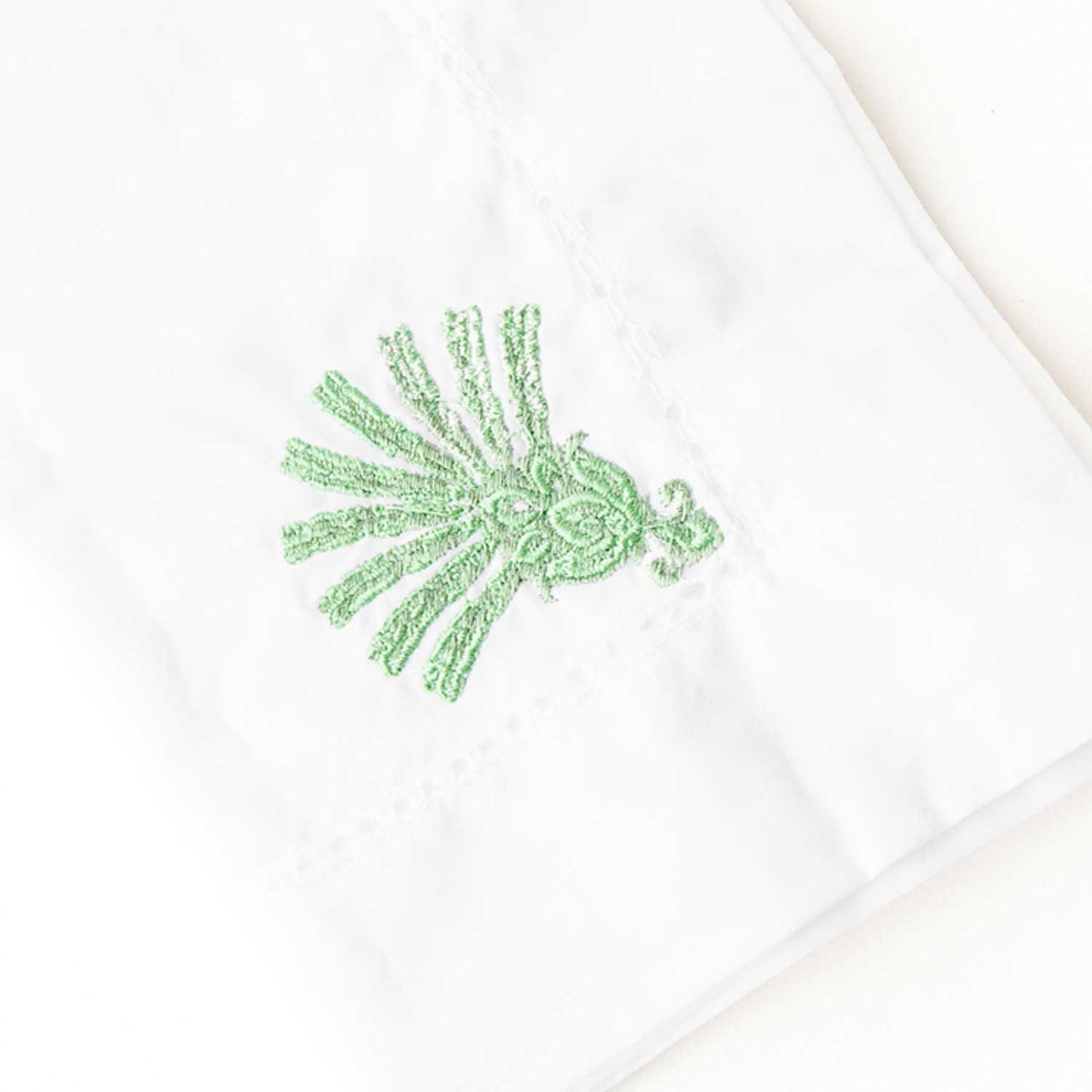 Frond of You Embroidered Napkin