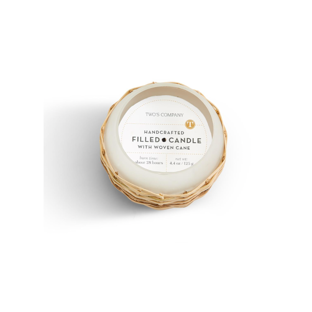 Woven Jar Candles