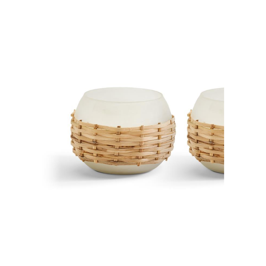 Woven Jar Candles