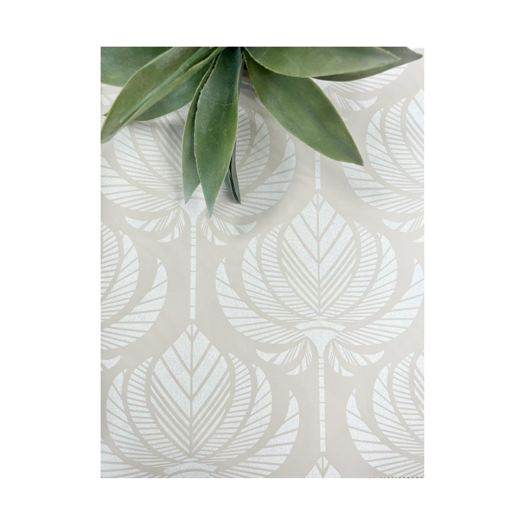 Lotus Flower Wallpaper (Sand)