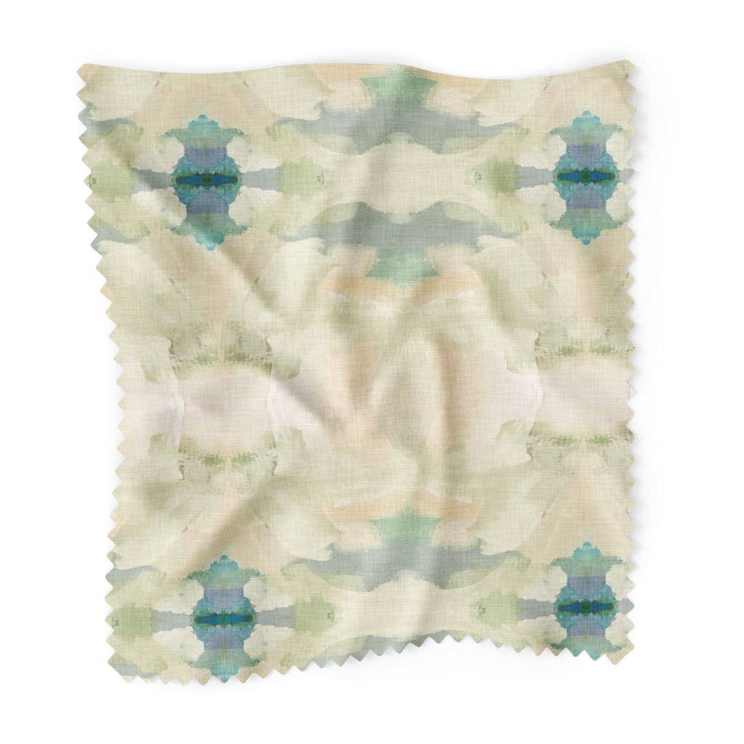 Coral Bay Pale Blue Sample Swatch: 9" x 9" Sample Swatch