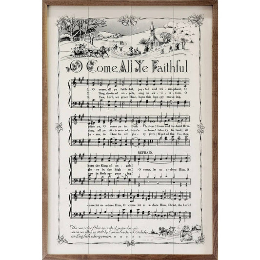 Oh Come All Ye Faithful Sheet Music