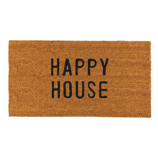 Face to Face Doormat - Happy House