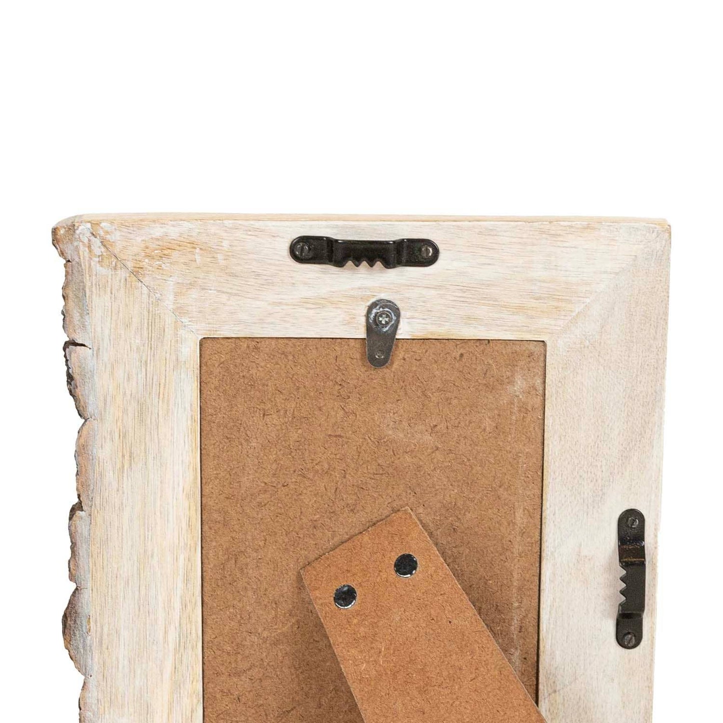 Silvered Wood Frame