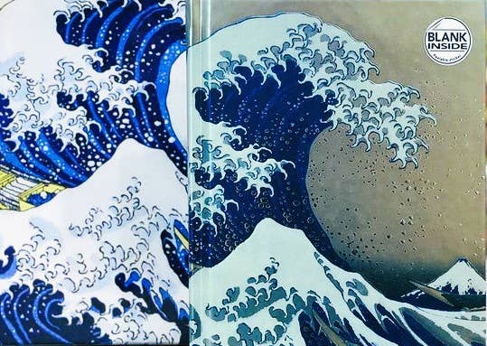 Hokusai: The Great Wave (Foiled Pocket Journal)