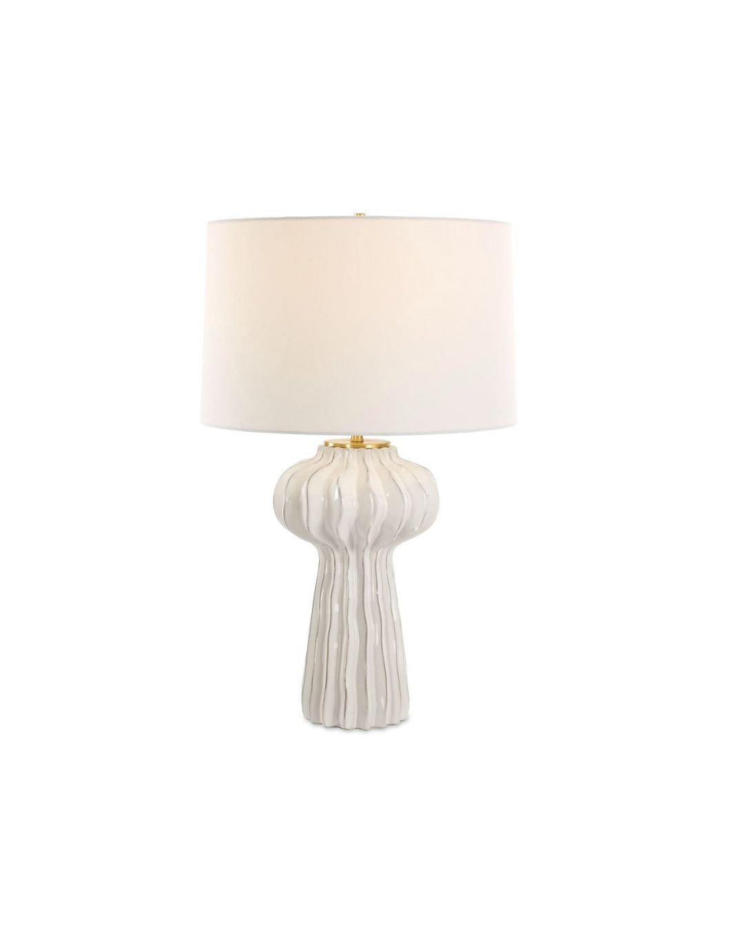 Sculptural table lamp