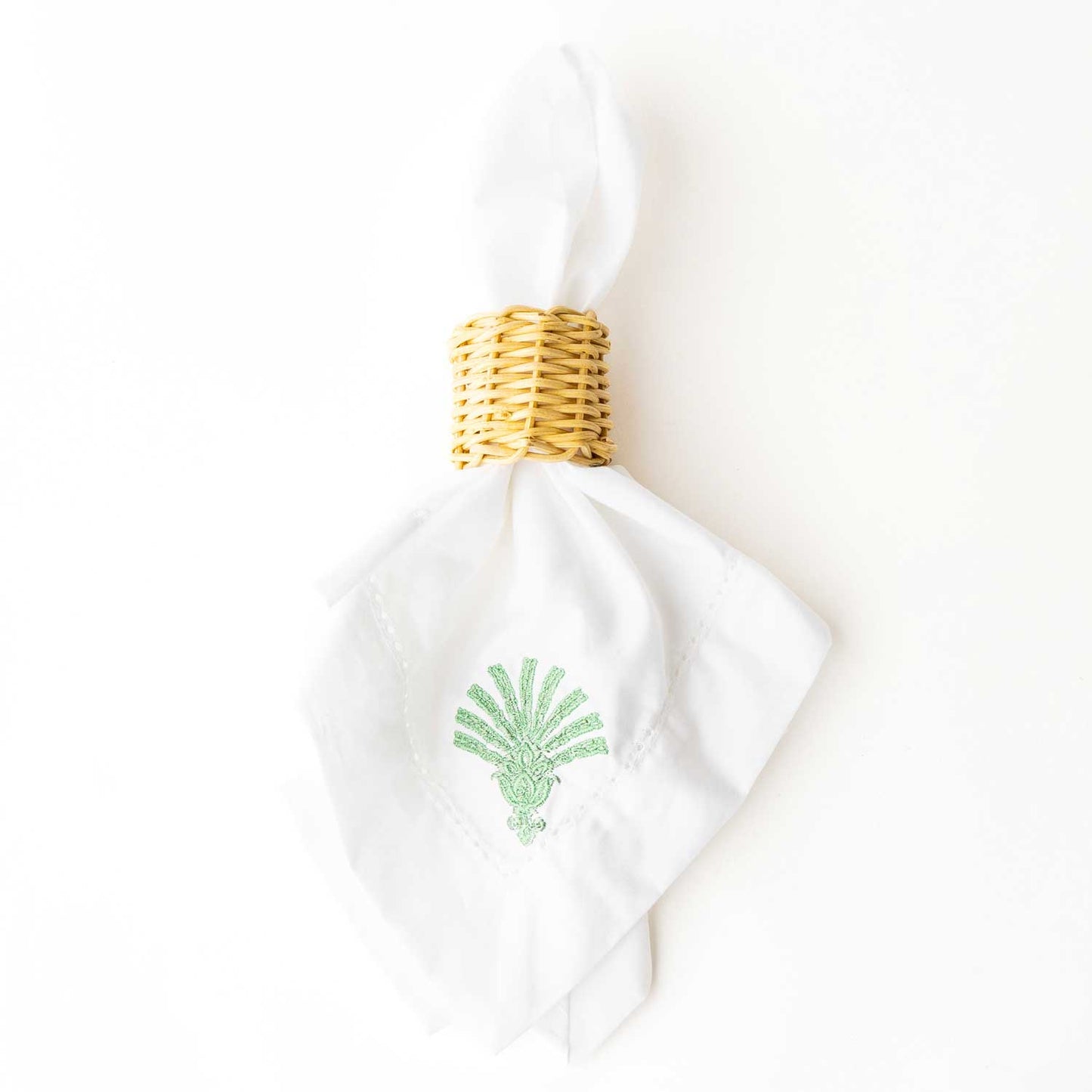 Frond of You Embroidered Napkin