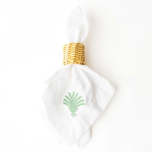 Frond of You Embroidered Napkin
