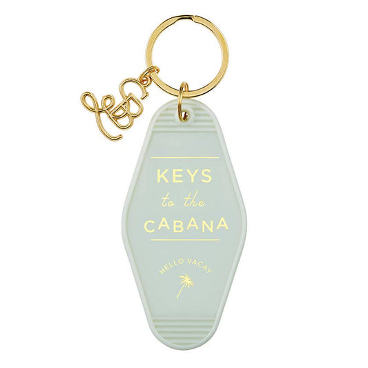 Vintage Motel Key Tag - Cabana