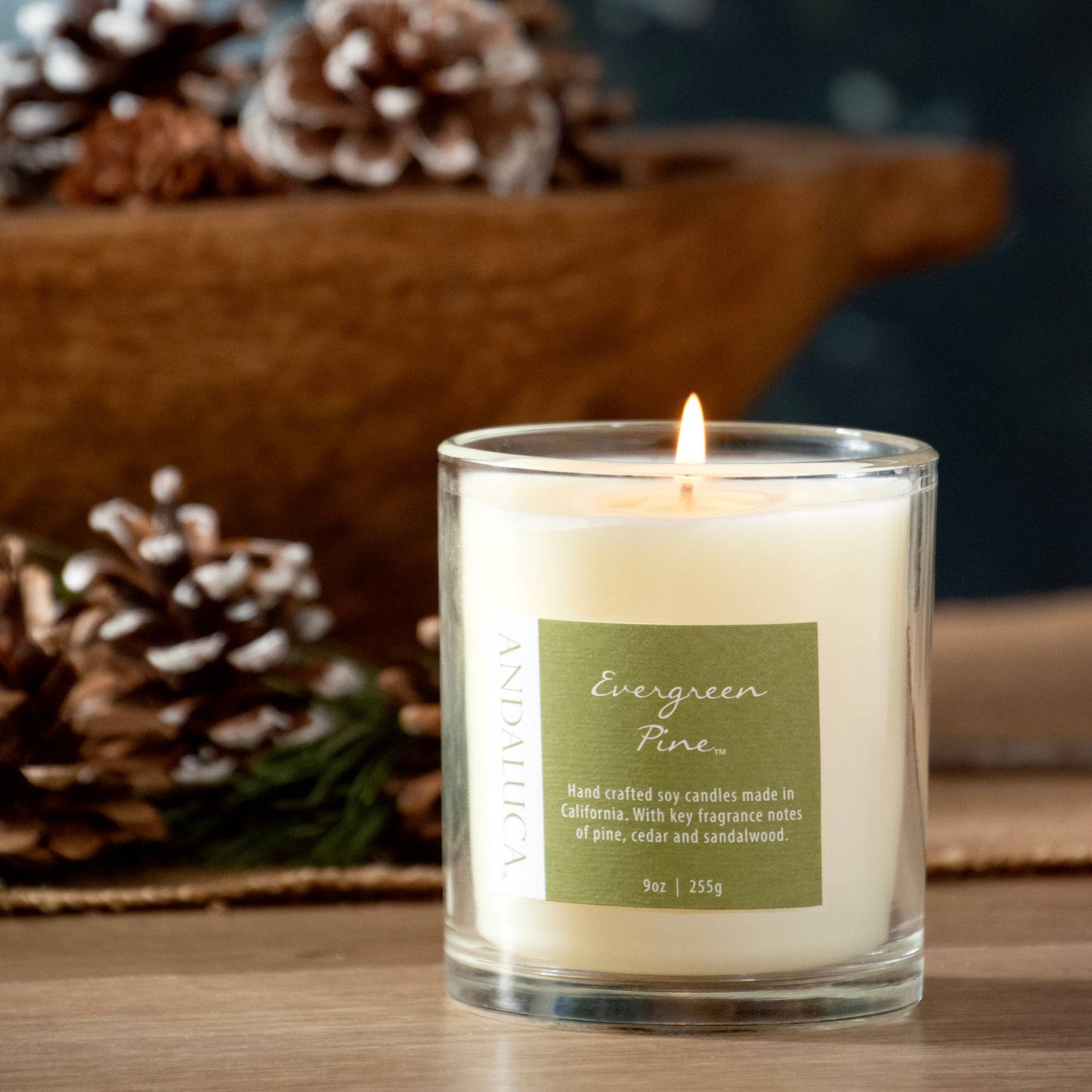 Evergreen Pine 9 oz Candle