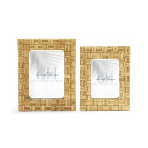 Rattan Photo Frames