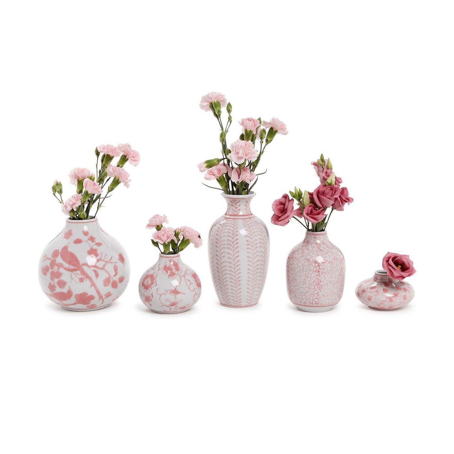 Pink Chinoiserie Vase