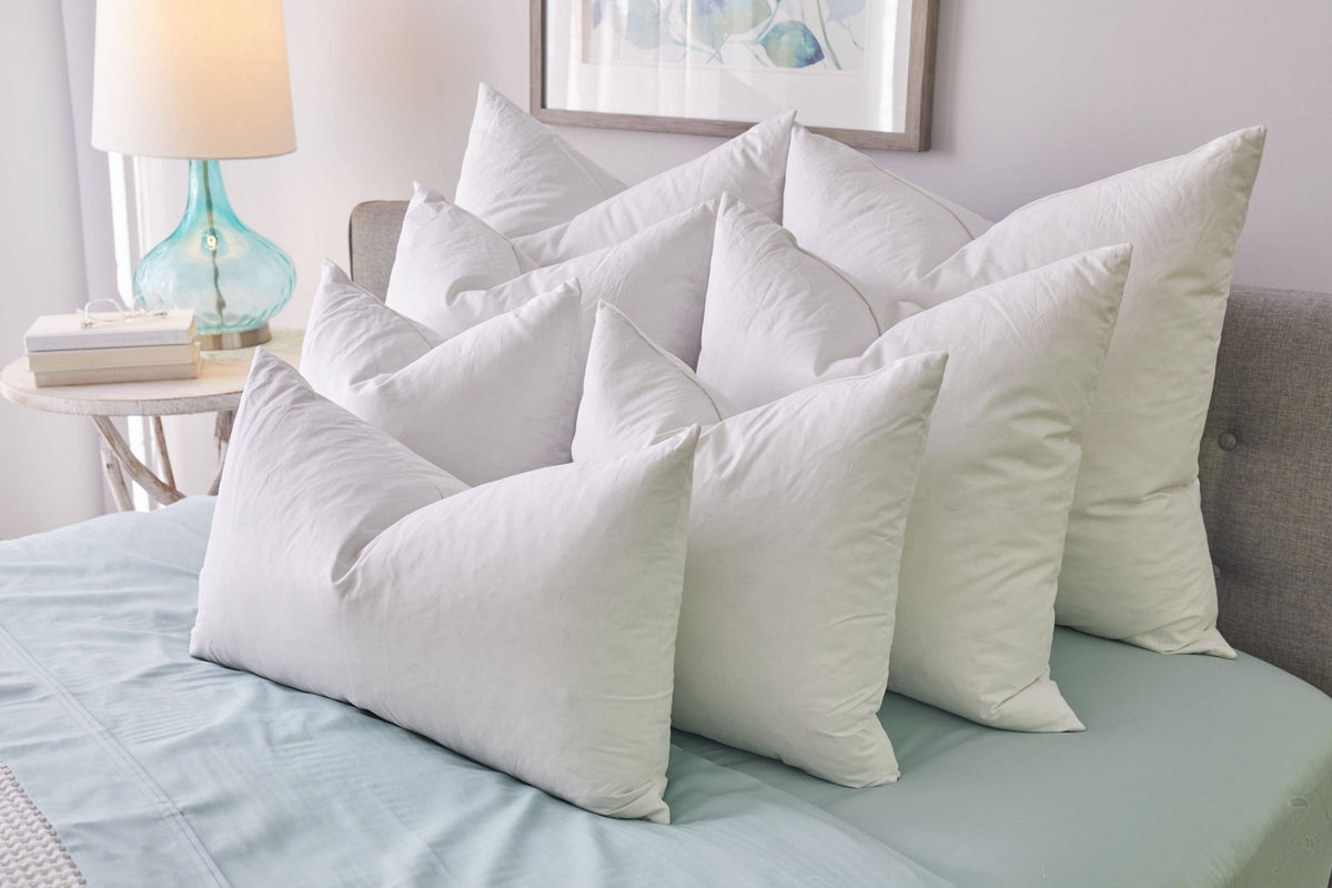 NEW!  Down Alternative Choppable Pillow Inserts: 14x24 - 24oz Case Pack 6