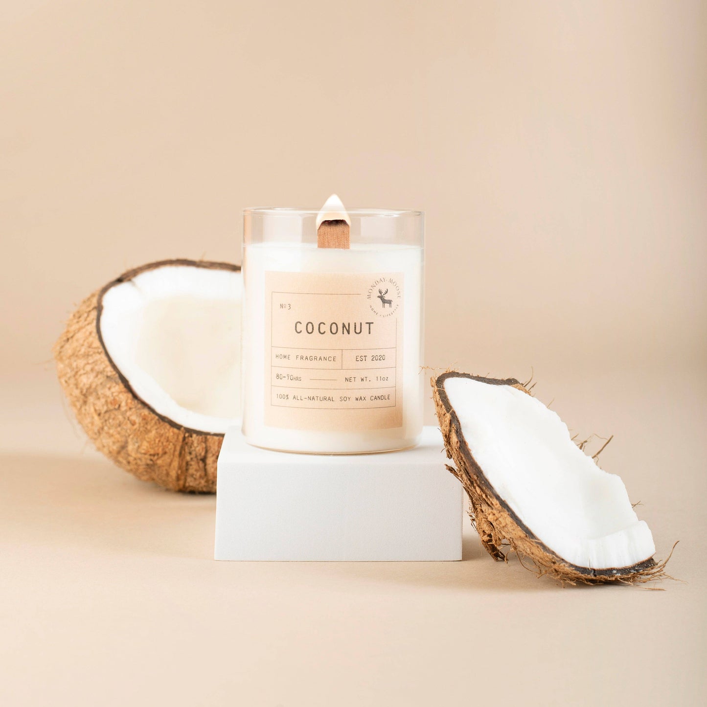 Sun Candle N. 3 (Coconut, 11 oz.)