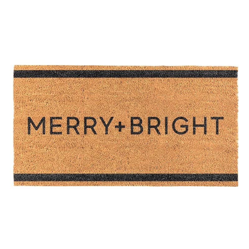 Large Doormat - Merry + Bright