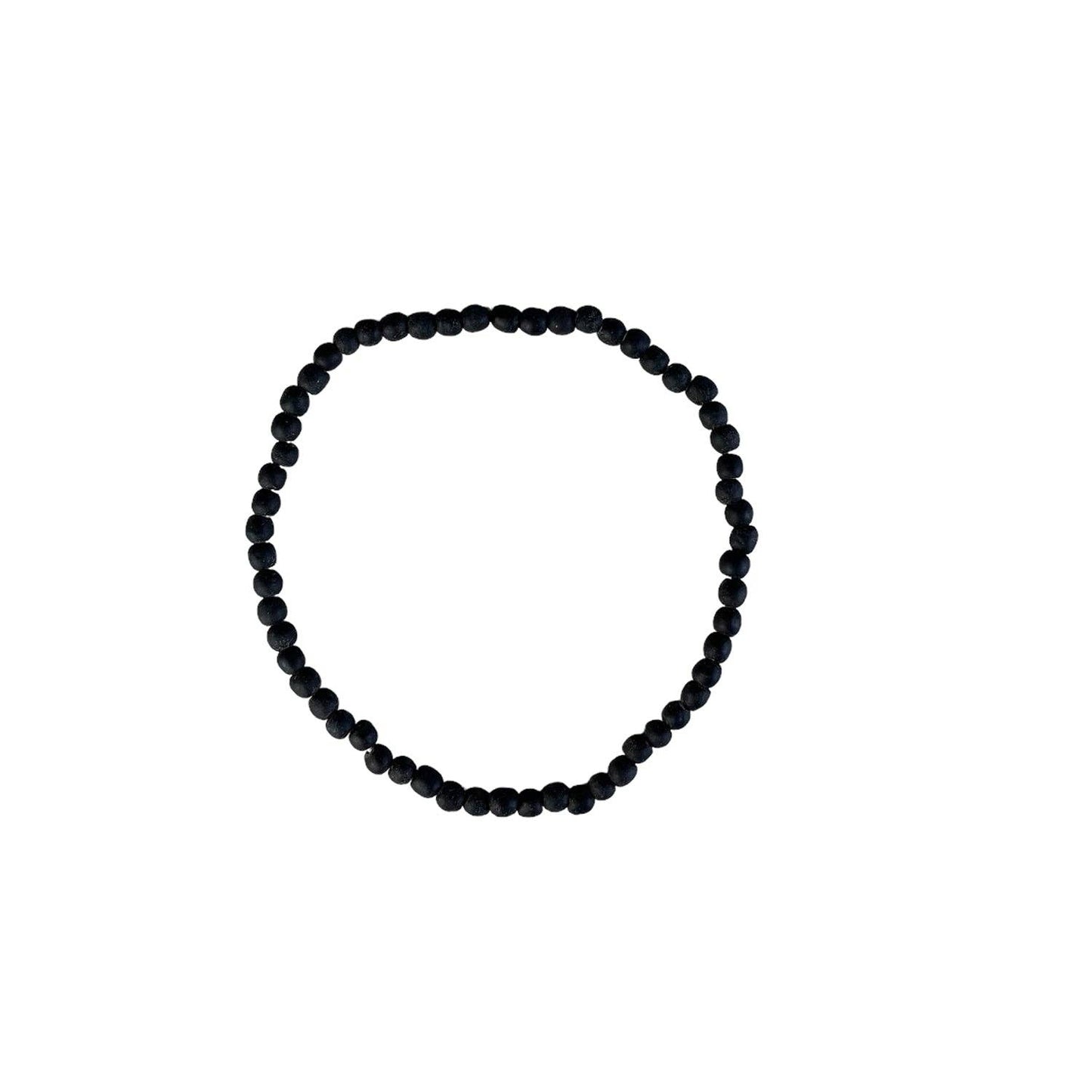 Extra Small Recycled Glass Beads: Blue