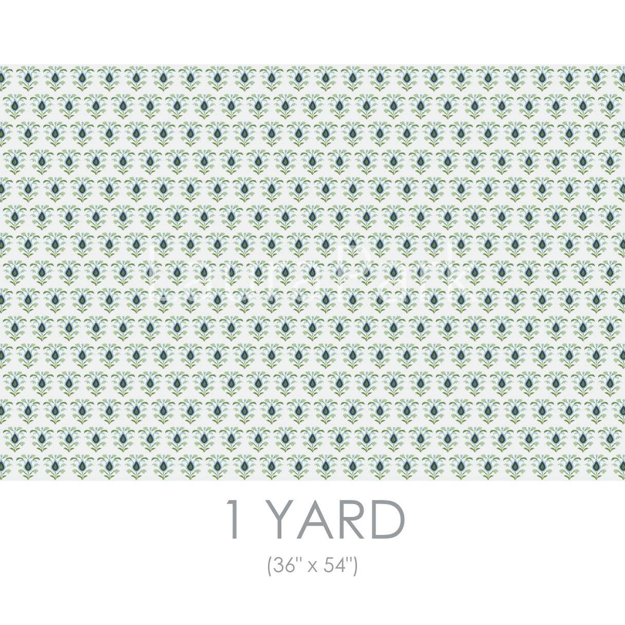 Rosemary White Sample Swatch: 9" x 9" Sample Swatch