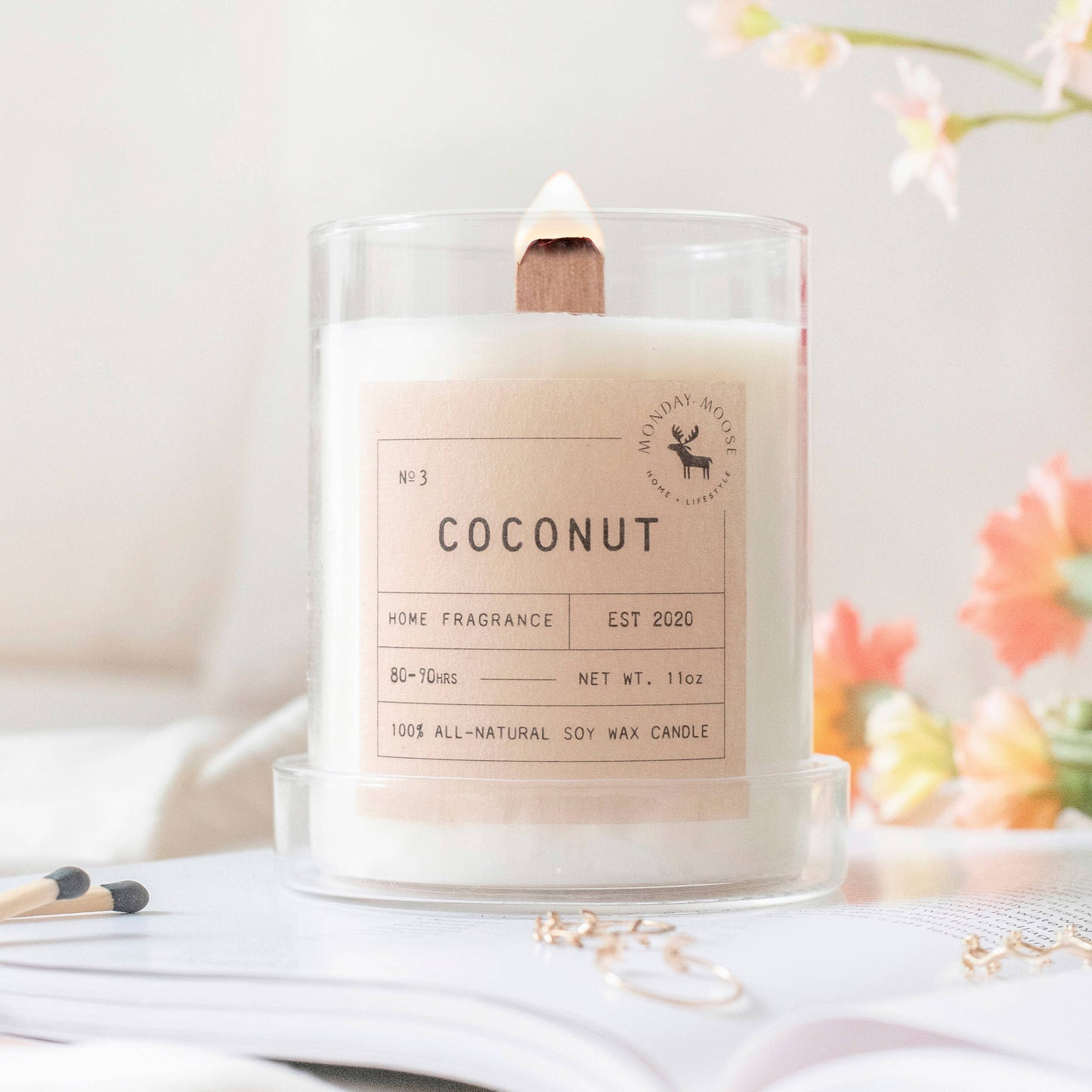 Sun Candle N. 3 (Coconut, 11 oz.)