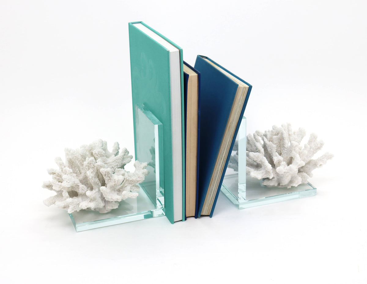 Petite Coral Bookend Set of 2