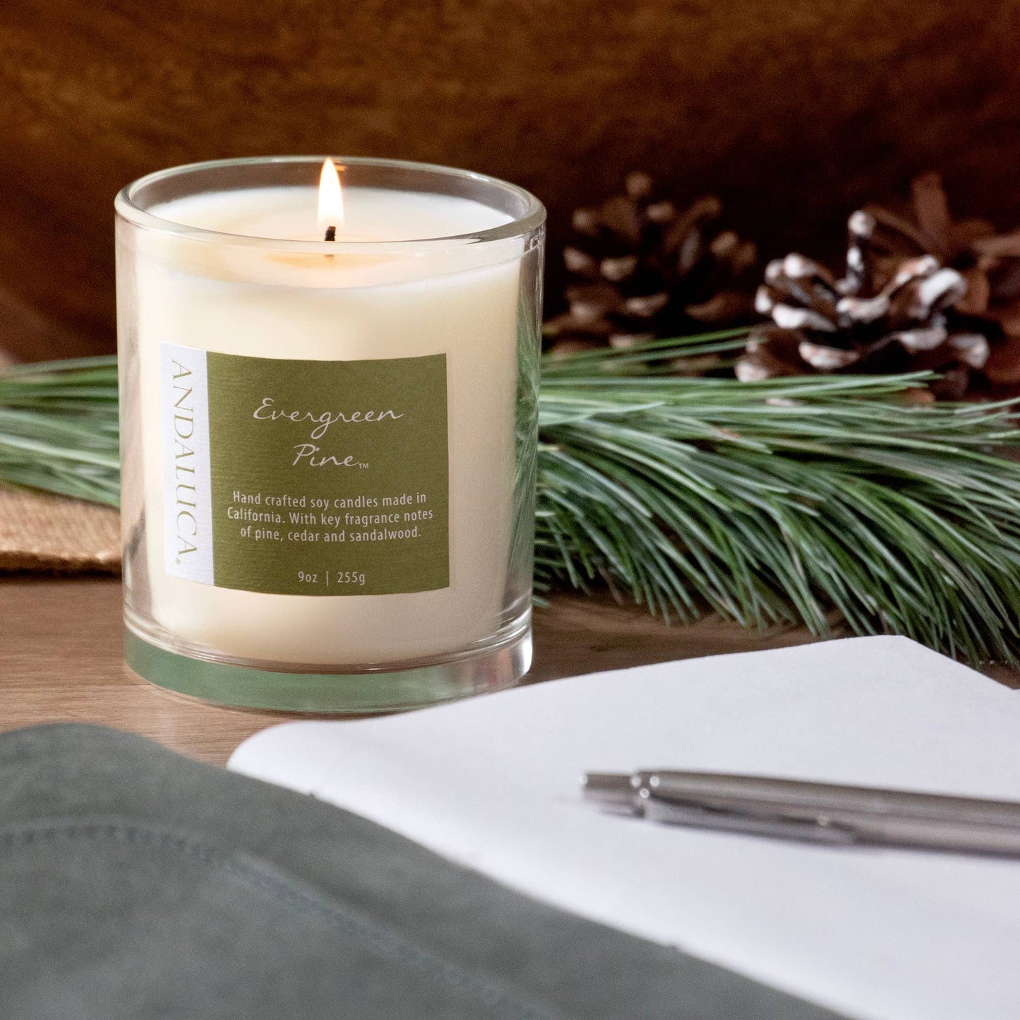 Evergreen Pine 9 oz Candle