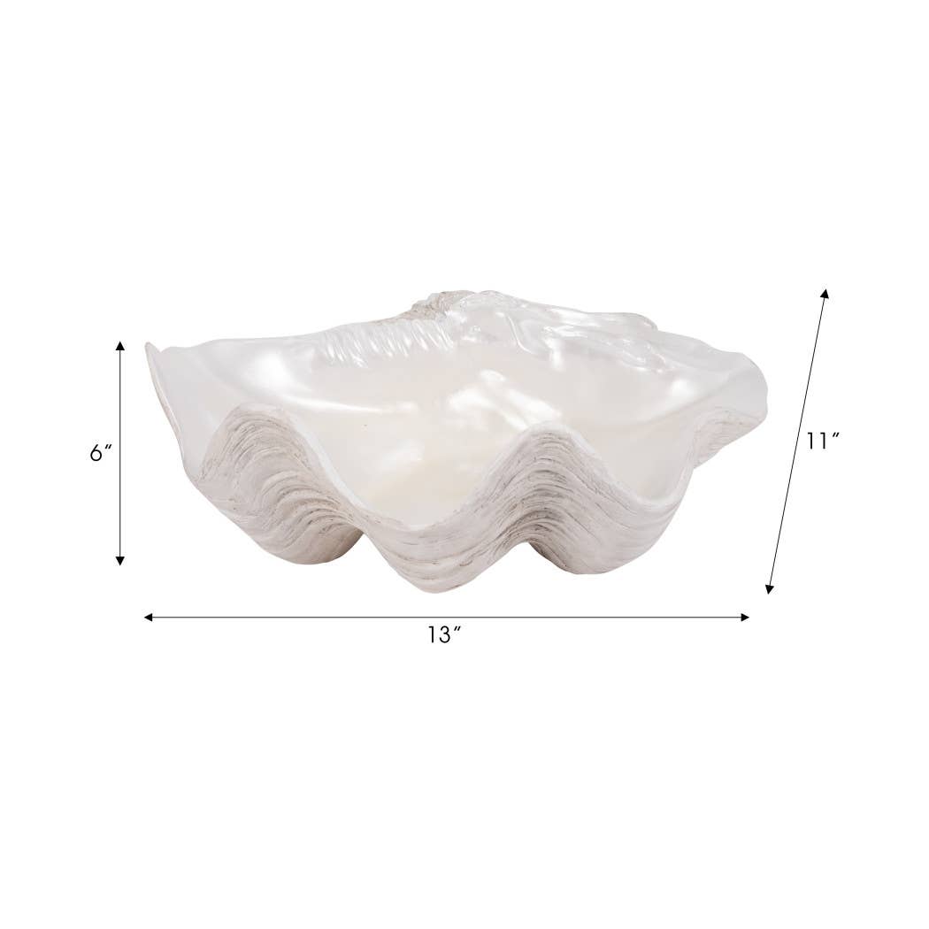 Medium Pearl Clam Shell Bowl