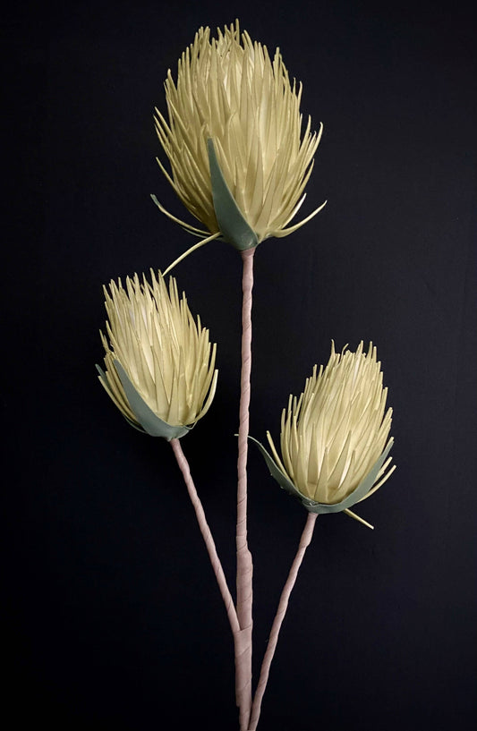 Green Foam Flower